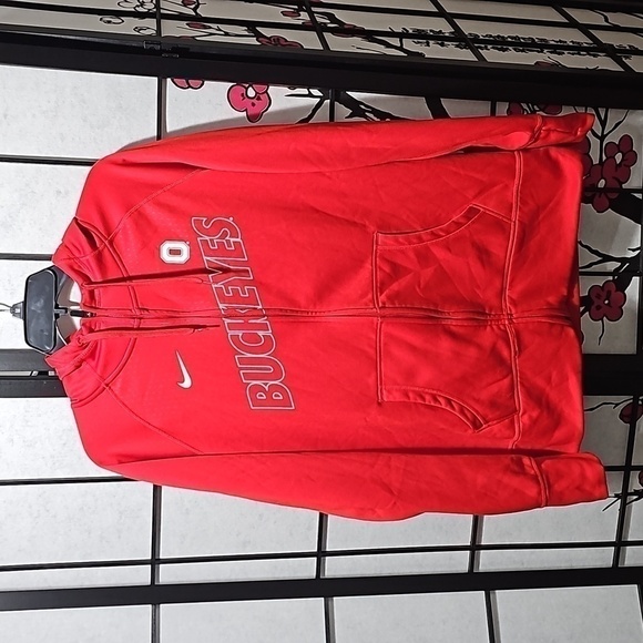Nike Ohio State Buckeyes Therma Fit Zippered Jacket Size XL - Picture 1 of 7
